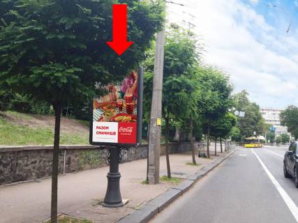 Ситилайт B в Киеве, 1.8x1.2  В. Житомирська вул., 33, в сторону пл. Львівська фото 1
