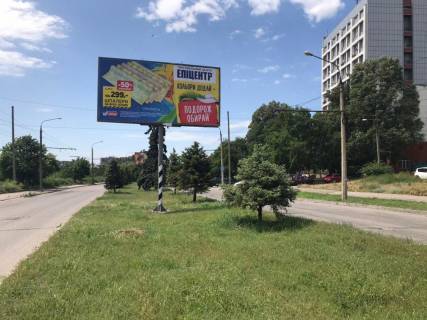Билборд A в Запорожье Перемоги вул., 129А, роздільник фото 1