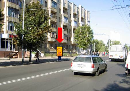 Ситилайт B в Житомире, 1.8x1.2  Київська вул., 75 / Східна ул., біля ломбарду "Благо" фото 1