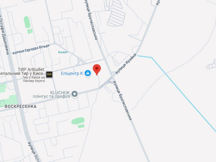 Видеоборд A в Киеве, 8.64x4.8  Братиславська вул., 11, Епіцентр, 3 екрани - 642993 схема