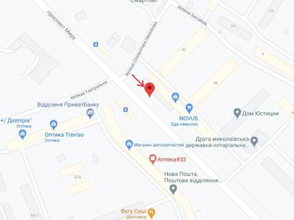 Ситилайт B в Николаеве Миру пр., 40А схема