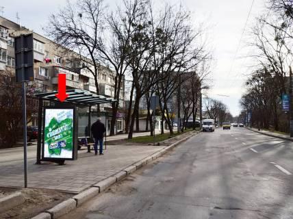 Ситилайт  в Львове, 1.8x1.2  Зелена вул., 113 (зуп. "Липова Алея"), з центру фото 1