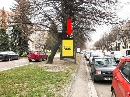 Ситилайт B в Ровно, 1.8x1.2  Адама Міцкевича вул. (вул. Дулібська (Гастелло))., 1, біля готелю "Мир" фото 1