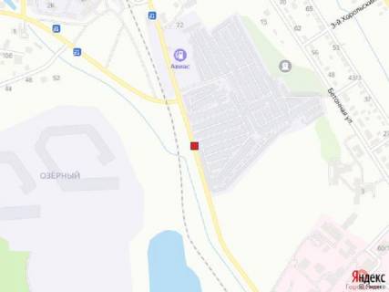 Білборд, Бігборд (Борд)  B у Кременчуці Богаєвського вул. (Колиш. Вул. 40-річчя Жовтня) - Профспілкова вул., В центр схема