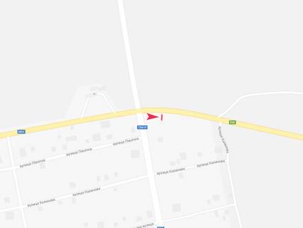 Билборд A в Пятихатках, 3x6  виїзд з міста у бік Дніпро схема