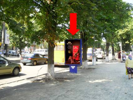 Ситилайт  в Сумах, 1.8x1.2  Іллінська вул. (кол. Червоногвардійська вул.) / Ярослава Мудрого вул. (кол. Пролетарська вул.), 45 (№4) фото 1