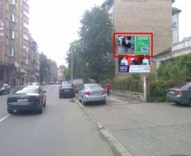 Билборд  в Ивано-Франковске, 3x6  Гаркуші вул. - Франка вул., верхній, в центр фото 1