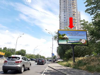 Билборд  в Киеве, 3x6  Здолбунівська 9, навпроти супермаркету "Сільпо", в бік пр. Григоренка, Харківського шосе фото 1