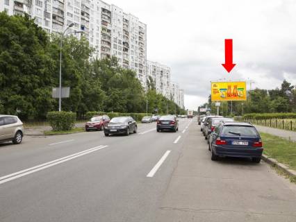Билборд  в Киеве, 3x6  Жмаченка вул., 7, в сторону просп. Георгія Нарбута (Визволителів) фото 1