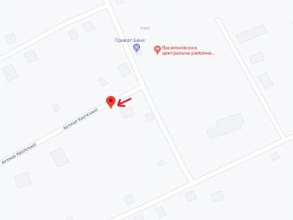 Billboard B in Vasylkivka, 3x6  смт Васильківка, Крупської вул. (колиш. Михайлівська вул.), 76 scheme