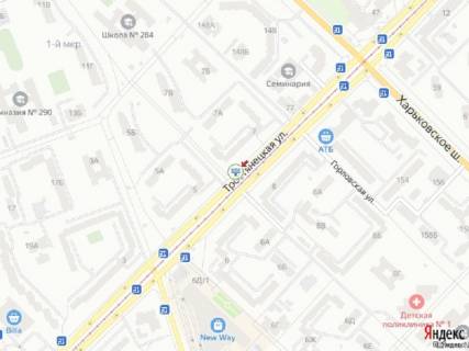 Призма A в Киеве Тростянецька вул., 7, в сторону Ревуцького вул. - 322717 схема