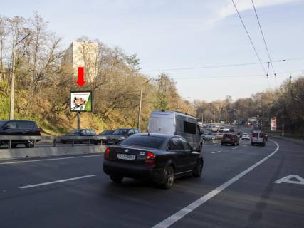 Бэклайт  в Киеве, 2.3x3.14  Теліги вул., 500 м. до мосту над вул. Кирилівською (колиш. вул. Фрунзе), в сторону ст.м. Почайна (колишня Петрівка) фото 1