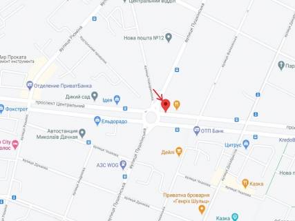 Ситилайт B в Николаеве Центральний просп. (Леніна просп.)., 68/5, четвертий схема