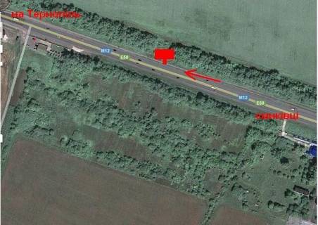 Билборд A в Тернопільських трасах, 3x6  Траса Тернопіль-Хмельницький, (7), в місто схема
