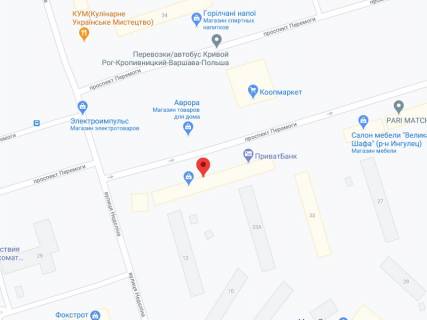 Видеоборд A у Кривому Розі Перемоги пр., 35, аптека "Мед Сервіс", №Дн042, прайс за ролик 10 сек 1 вихід/5 хвилин, з 8:00-22:00. Розрахунок для інших параметрів трансляції уточнюйте у менеджера. - 301413 схема