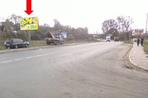 Билборд  в Львове, 3x6  Кульпарківська вул. / Шептицького вул., в бік Кільцевої дороги фото 1
