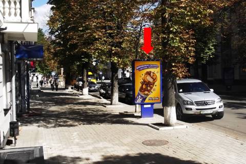 Ситилайт  в Сумах, 1.8x1.2  Петропавлівська вул., 60, в бік Першотравневої вул. фото 1