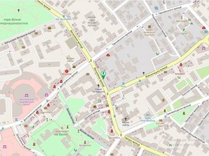 Ситилайт A в Ивано-Франковске Василіянок (Панфіловців)-Вовчинецька (Гагаріна) схема