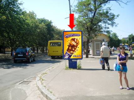 Citylight  in Cherkasy, 1.8x1.2  Sevcenka bst. / Krivalivska st. (kol. Pariz'koi Komuni st.), bila supermarketu "ATB" Photo 1