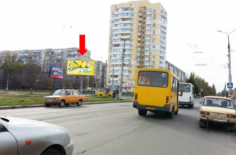 Билборд  в Херсоне, 3x6  49-ї Гвардійської Дивізії вул. / Покришева вул., в центр фото 1