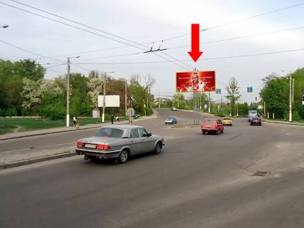Билборд  в Житомире, 3x6  Бердичівська вул. / Селецька вул., Смоленська пл., роздільник, в центр фото 1