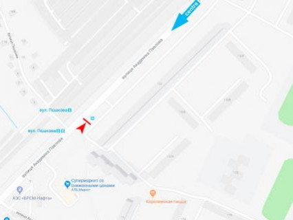 Призматрон, Призма A у Харкові, 3x6  Павлова вул., 132, (1), зупинка "Редькіна (Пєшкова) вул.", з центру - 666677 схема