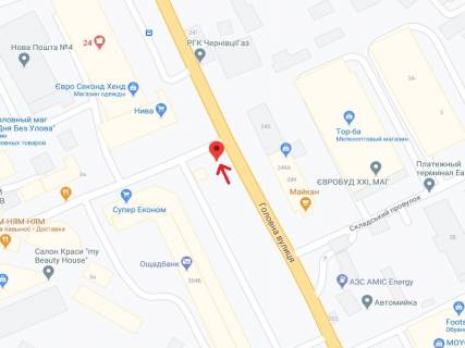 Скролер, Скрол B у Чернівцях Головна вул., 204б - 300088 схема