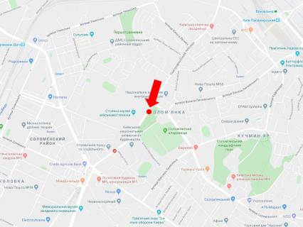 Бэклайт  в Киеве, 2.3x3.14  Повітрофлотський пр. 30, навпроти, в сторону пл. Севастопольської схема
