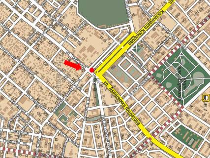Билборд  в Одессе, 3x6  Георгія Липського вул. (Толбухіна). / Люстдорфська дорога, 27/44, біля супермаркету "Мегадом" схема