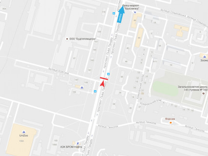 Призма A в Харькове, 3x6  просп. Льва Ландау (50-річчя СРСР), 38, в центр - 666271 схема