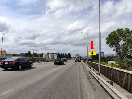Видеоборд A в Киеве, 3x6  Південний міст, до центру - 583975 фото 1