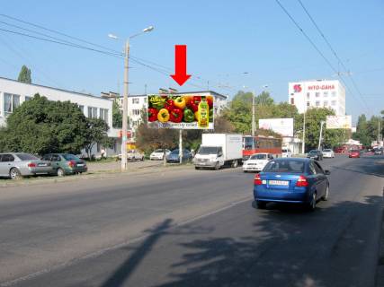 Билборд B в Одессе, 3x6  Філатова вул., 7А, біля супермаркету "Таврия В", в бік Варненської вул. фото 1