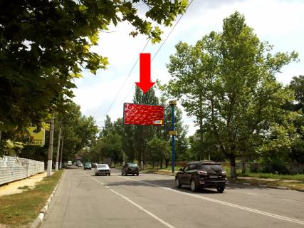 Билборд A в Херсоне, 3x6  Кулика вул. / Ушакова пр. (флажок) фото 1