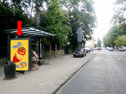 Ситилайт B в Львове, 1.8x1.2  Антоновича вул., 47 - вул. Мельника, зуп. "Мельника", з центру фото 1