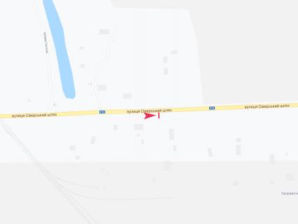 Билборд A в Мені, 3x6  Шевченка вул. схема