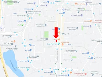Призма A в Киеве, 3x6  Оболонський пр, 9, біля ТРЦ "Dream Town", в сторону ст.м. "Оболонь" - 214903 схема