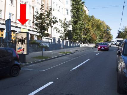Ситилайт  в Киеве, 1.8x1.2  Володимирська вул., 70, Університет харчових технологій, в сторону Гетьмана Павла Скоропадського вул. (Льва Толстого) фото 1