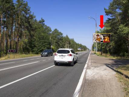 Билборд  в Киеве, 3x6  Столичне шосе вул., біля зупинки "Табір" Дружба ", в сторону Києва фото 1