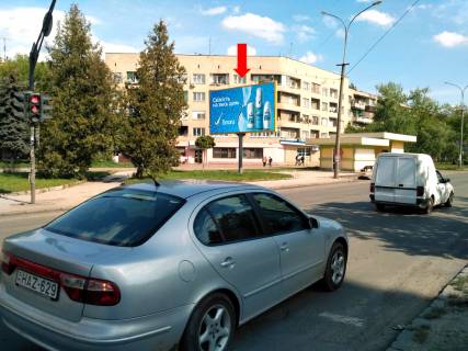 Білборд, Бігборд (Борд)   у Ужгороді, 3x6  Грушевського вул., 29 / Марії Заньковецької (Шолохова) вул., в бік Минайської вул. Фото 1