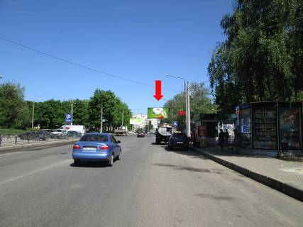 Билборд A в Харькове, 3x6  Ахсарова вул., 11, навпроти, в сторону Свободи пр. фото 1