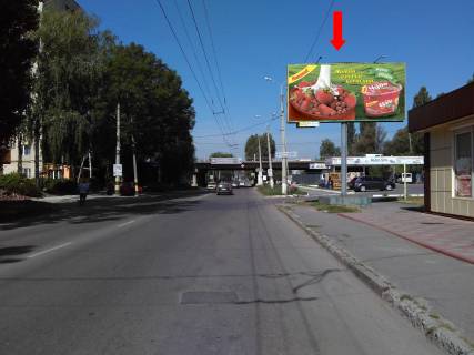 Билборд  в Хмельницком, 3x6  Курчатова вул., 10, біля заводу «Нива», з центру фото 1