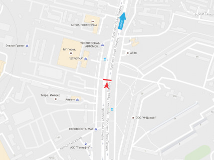 Призма A в Харькове, 3x6  просп. Льва Ландау (50-річчя СРСР)., 149, в центр - 667798 схема
