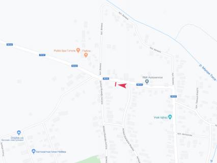 Білборд, Бігборд (Борд)  B у Вишкові, 3x6  смт Вишково, Тиса вул. схема