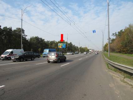Билборд  в Киеве, 3x6  Братиславська вул., біля АЗС Glusco, в сторону супермаркету "Епіцентр", просп. Романа Шухевича (Генерала Ватутіна) фото 1