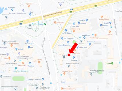 Білборд, Бігборд (Борд)   у Києві, 3x6  Мишуги вул. 12, в бік пр. Григоренка схема