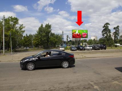 Билборд  в Киеве, 3x6  Гетьмана Павла Полуботка вул. (Попудренка). - Якова Гніздовського вул. (Магнітогорська)., в сторону ст.м. "Лісова" фото 1