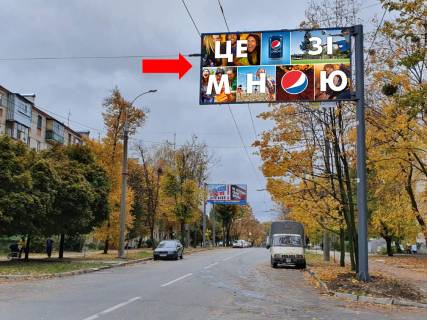 Билборд  в Харькове, 3x6  Космонавтів вул. 2 - вул. 23 серпня, в сторону вул. Дерев'янко фото 1