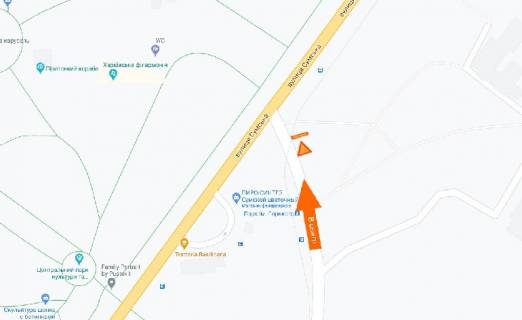 Призма B в Харькове Іподрому майдан (1 Травня майдан). - Сумська вул., в сторону Сумська вул. - 293676 схема
