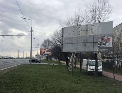 Билборд A в Тернополе, 3x6  Протасевича вул., 16, в сторону Довженка вул. фото 1