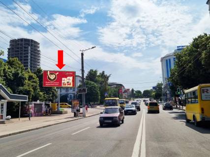 Билборд  в Кропивницкий (Кировоград), 3x6  В. Перспективна вул. (кол. Маркса вул.) / проспект Європейський (Велика Пермська)., біля спортивної школи "Надія", з центру фото 1